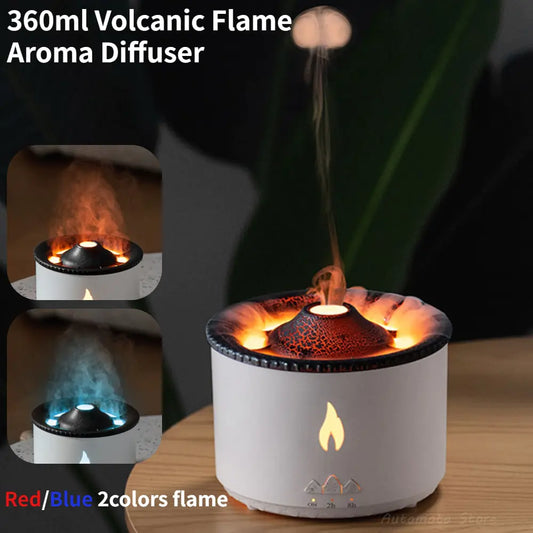 Jellyfish Flame Air Humidifier Diffuser